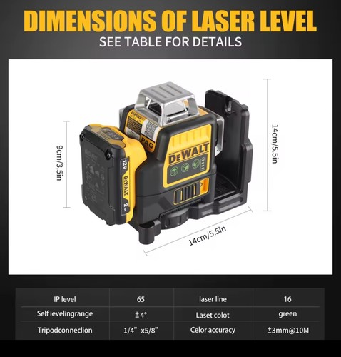 Dewalt dw089lg niveau laser - niveau,
