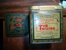 Ancienne boîte à thé