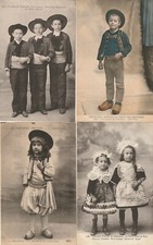 CPA Lot 4 Cartes  Enfants