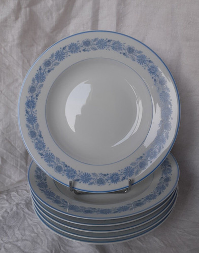 Assiettes creuses porcelaine - assiettes,