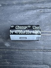 Condensateur chimique électrolytique 4700uF - 35V