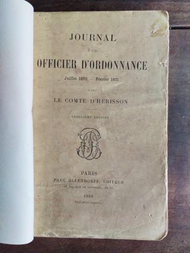 Journal officier - journal,