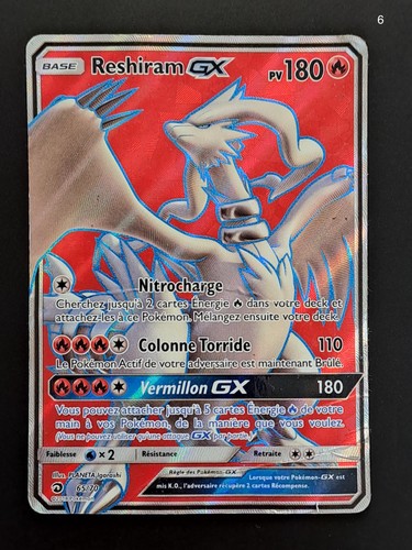 Carte pokémon reshiram - pokémon,