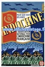 affiche poster indochine