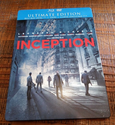 Blu ray steelbook inception - blu-ray,