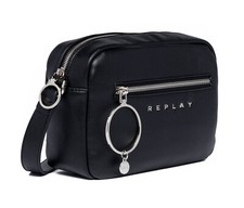 REPLAY sac à épaule bandoulière Crossbody Bag Black