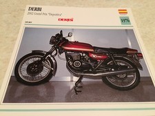 Carte moto Derby 200 grand