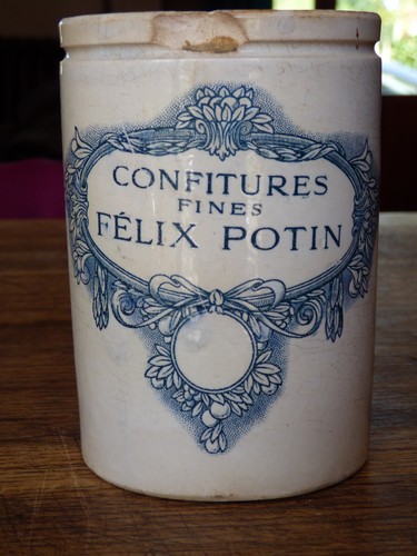 Pot confitures ancien - a,