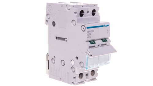 Disjoncteur modulaire 125a - modulaire, 2p