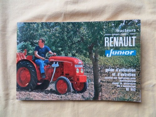 Tracteur renault junior - tracteur,