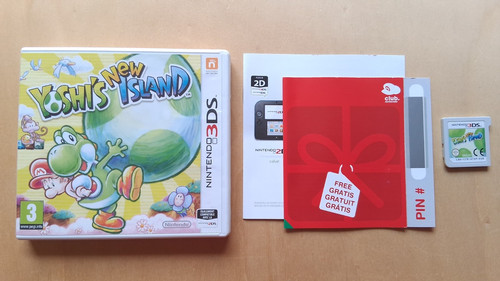 Yoshi new island 3ds - /,