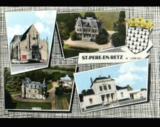 SAINT-PERE-en-RETZ (44) CITROEN DS à l'EGLISE , MAIRIE, LA ROUAUDIERE & LA CLAIE