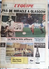 L'Equipe Journal 16/11/1989