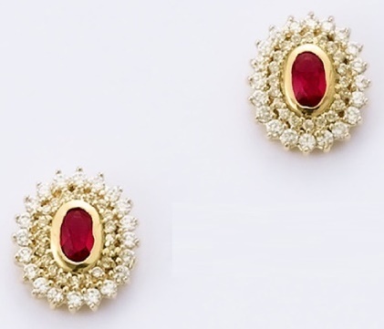 Dolly bijoux ovale - bo, 13mm