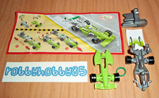 FF042 Voiture Verte + Carte/BPZ Kinder Surprise Italie 2014/2015 Elastic Cars
