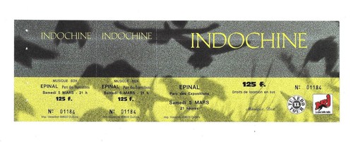 Rare ticket billet de - /,