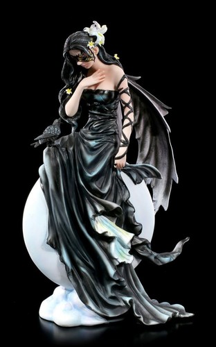 Figurine elfes foncé skies - foncé,