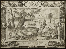 Burin d’Etienne DELAUNE Ecole de Fontainebleau