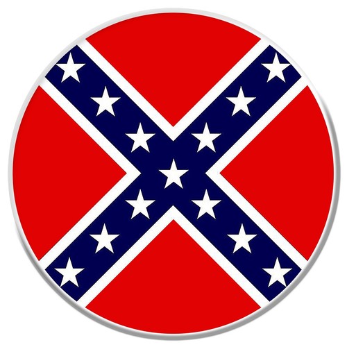 Drapeau sudiste sticker - sticker, rebel