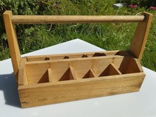 Porte bouteille en bois 10 compartiments