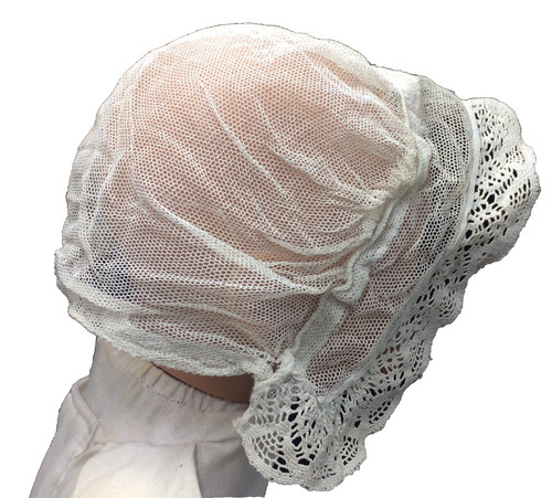Ancien bonnet coiffe bébé - de,