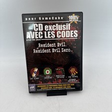 CD EXCLUSIF AVEC LES CODES RESIDENT EVIL ZERO pour Nintendo GameCube game cube