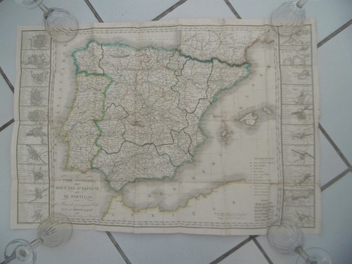 Herisson ancienne carte - herisson,
