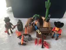 Playmobil 5250 Repaire des bandits Western far west cow boy sheriff