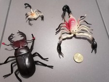 Lot 5 animaux plastique