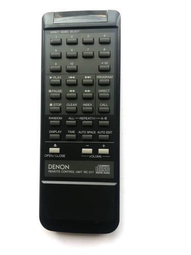 Denon audio remote - audio, control