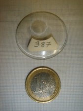 ANCIEN VERRE AVEC PLAT POUR MONTRE COQ DE DIAMETRE 38,7 MM N°387 EN L'ETAT VOIR*