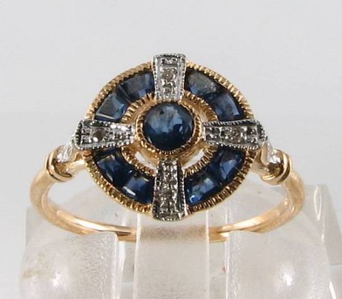 Bague art déco - or, 9ct
