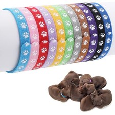 Colliers pour Chiots Colliers de Mise Bas pour Petits Chiots bagues d'identif...