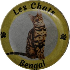 [#1272689] Frankrijk, Token, Les Chats - Bengal, Nickel, ZF