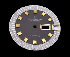 Cadran dial Universal Genève Polerouter 1960's day date 872101 NOS