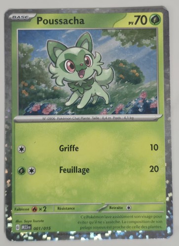 Carte pokémon holo mcdo2023 - pokémon,
