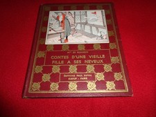 LIVRE CONTES D'UNE VIEILLE FILLE A SES NEVEUX / ILLUSTRATION GIFFEY / ED DUVAL