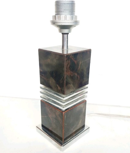 Lampe vintage chrome metal - vintage,
