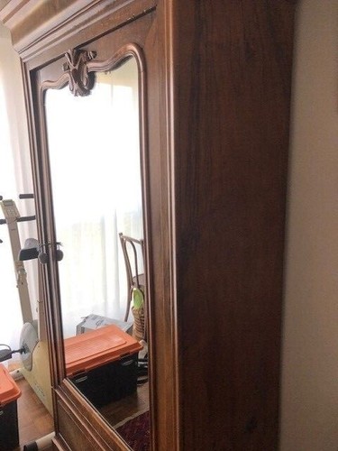 Armoire glace louis philippe - a,