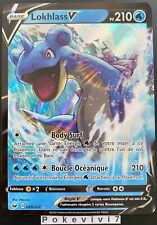 Carte Pokemon LOKHLASS 049/202 Ultra Rare V Epée et Bouclier 1 EB01 FR NEUF