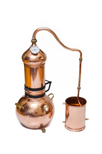 Alambic cuivre avec - alambic,