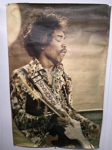 Affiche jimi hendrix originale - affiche,