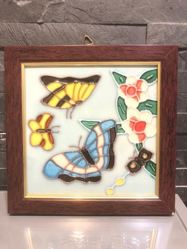 Cadre papillons verre - cadre,