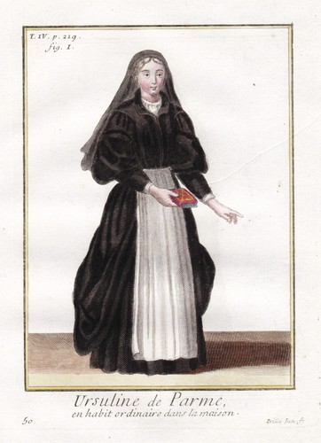 Ursulines parme costume - de,