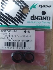 KYOSHO dNANO DNT003-20 PNEUS SLICK ARRIERRES #20  2 PIECES