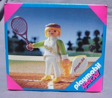 PLAYMOBIL 4509 JOUEUSE TENNIS sport raquette balle rolland garros BOITE NEUVE