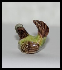 FÈVE DE COLLECTION EN PORCELAINE "POULE DÉCO, TRÈS TENDANCE " ANNÉE 2014 - NEUF