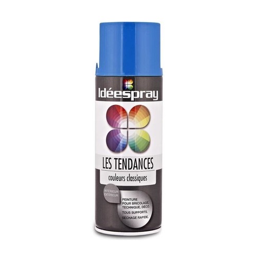 Bombe peinture bleu azur - de,