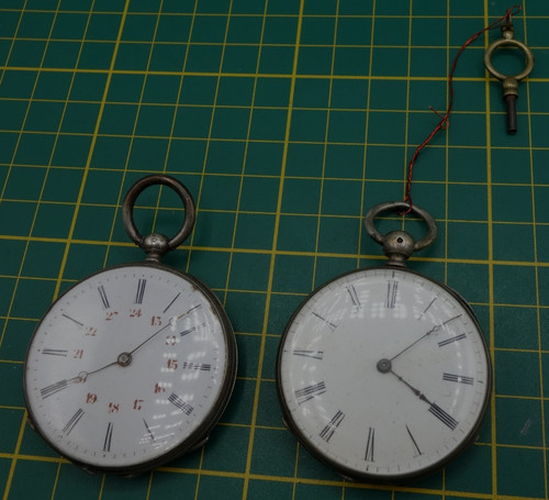 Lot montres gousset à - 2,