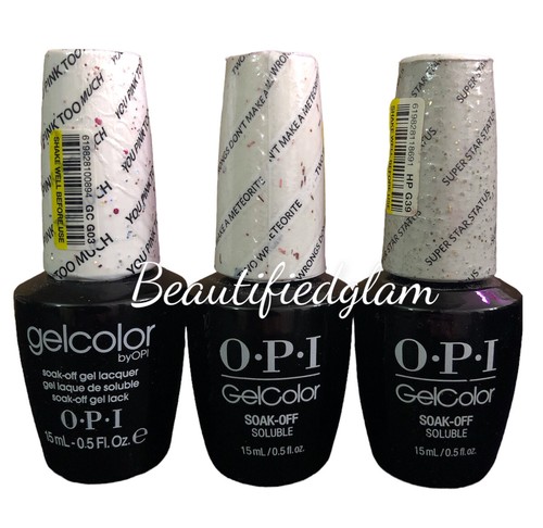 Glitter collection set opi - glitter,